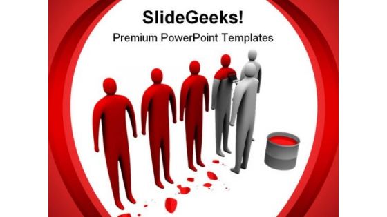 Change Appearance Business PowerPoint Template 0810