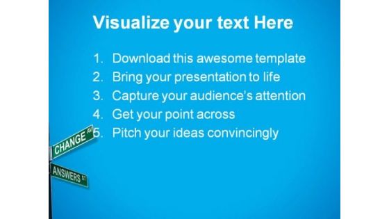 Change Av Answers St Business PowerPoint Themes And PowerPoint Slides 0911