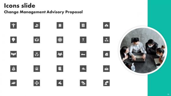 Change Management Advisory Proposal Ppt PowerPoint Presentation Complete Deck With Slides
