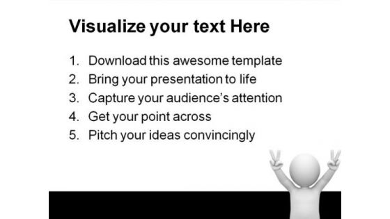 Character And Success PowerPoint Themes And PowerPoint Slides 0511