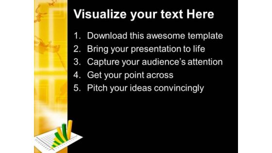 Chart Becomes Reality Business PowerPoint Templates And PowerPoint Themes 0912
