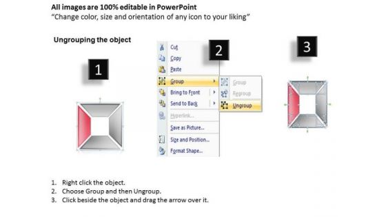 Chart Distribution Percentage 4 Stages Ppt Business Plan For PowerPoint Slides