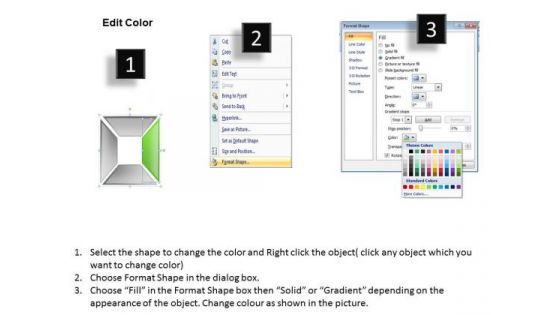 Chart Distribution Percentage 4 Stages Ppt Small Business Plan Sample PowerPoint Templates