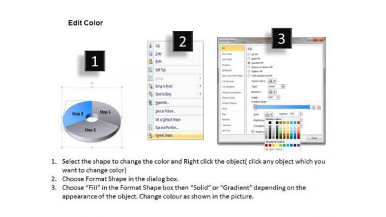 Chart For Data Comparisons 3 Stages Ppt Business Plan PowerPoint Templates