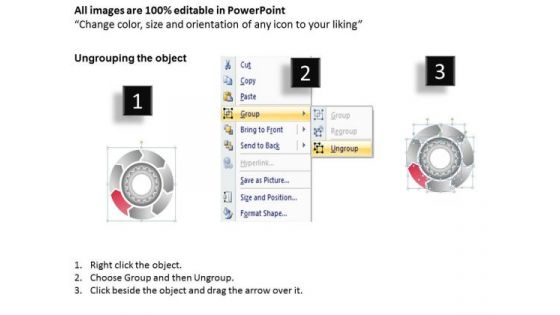 Chart With Gears Planning Process 7 Stages How To Develop Business PowerPoint Templates