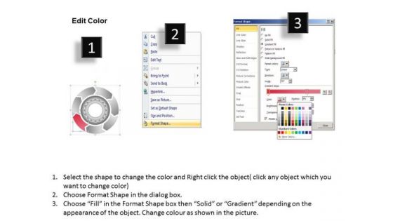 Chart With Gears Planning Process 7 Stages How To Develop Business PowerPoint Templates