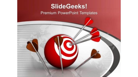Chase Your Targets In Business PowerPoint Templates Ppt Backgrounds For Slides 0513