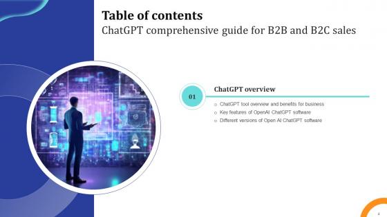 ChatGpt Comprehensive Guide For B2B And B2C Sales Ppt Presentation ChatGpt CD V
