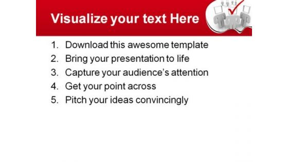 Check Mark Business PowerPoint Backgrounds And Templates 1210