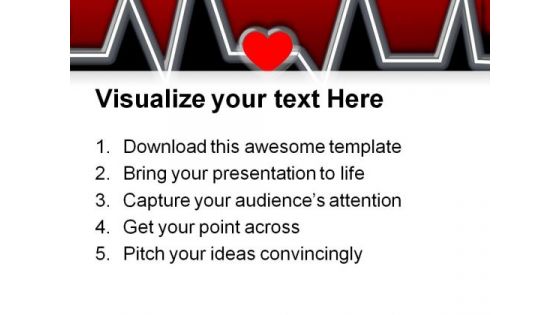 Checking Heartbeat Medical PowerPoint Templates And PowerPoint Backgrounds 0611