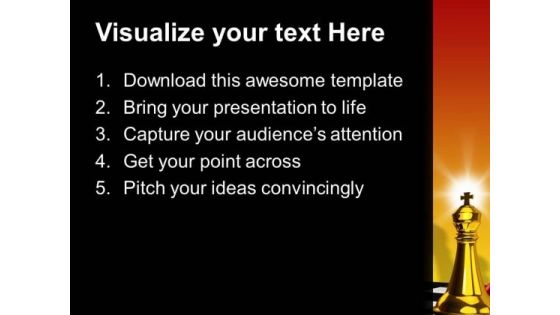 Checkmate Game Leadership PowerPoint Templates And PowerPoint Themes 1012