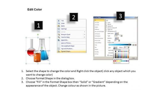Chemistry Class Beakers PowerPoint Templates Editable Ppt Slides