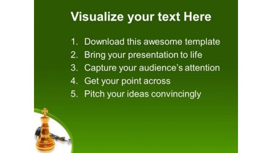 Chess King Winner Success PowerPoint Templates And PowerPoint Themes 0612