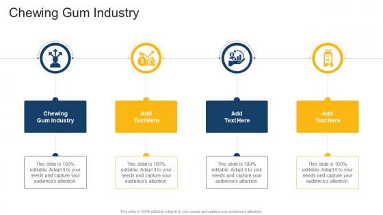Chewing Gum Industry In Powerpoint And Google Slides Cpb