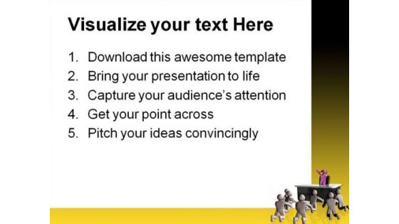 Chief Leadership Business PowerPoint Templates And PowerPoint Backgrounds 0511