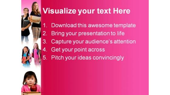 Children Education PowerPoint Backgrounds And Templates 1210