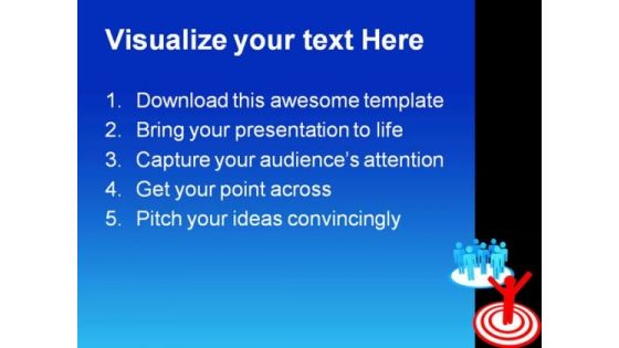 Choice Target Business PowerPoint Templates And PowerPoint Backgrounds 0611