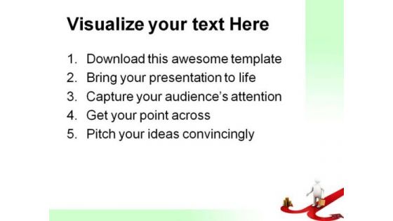 Choice Way Metaphor PowerPoint Templates And PowerPoint Backgrounds 0811