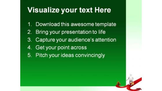 Choice Way Metaphor PowerPoint Templates And PowerPoint Backgrounds 0811