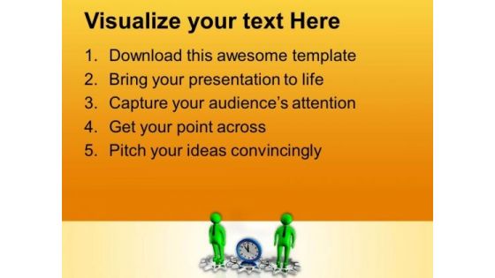 Choose A Right Gear On Time PowerPoint Templates Ppt Backgrounds For Slides 0713