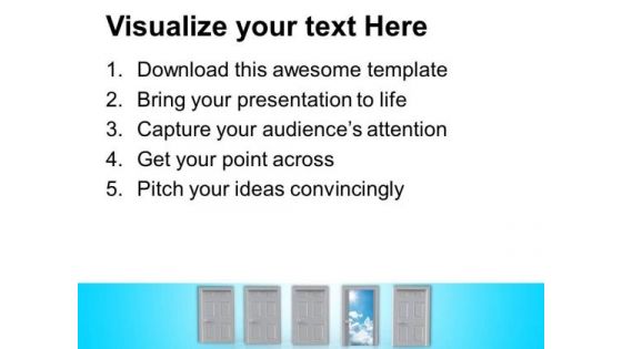 Choose The Correct Option PowerPoint Templates Ppt Backgrounds For Slides 0513