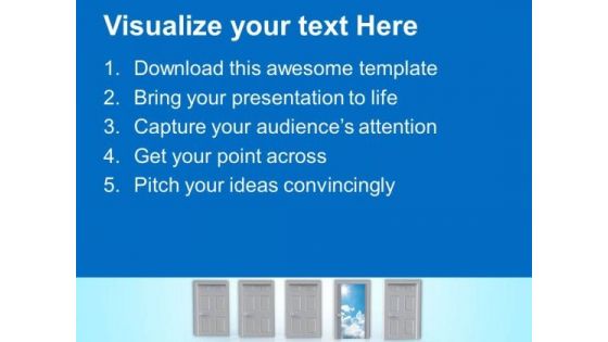 Choose The Correct Option PowerPoint Templates Ppt Backgrounds For Slides 0513