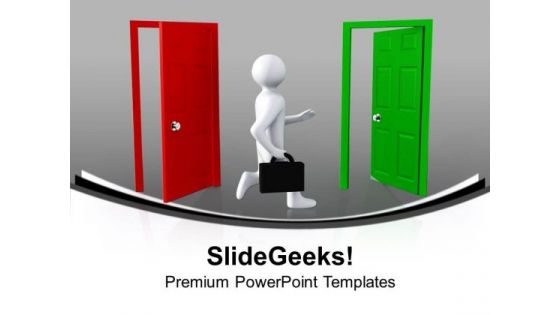 Choose The Right Opportunity PowerPoint Templates Ppt Backgrounds For Slides 0313 Choose The Right Opportunity PowerPoint Templates Ppt Backgrounds For Slides 0313