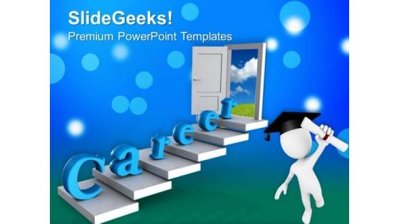 Choose The Right Path For Success PowerPoint Templates Ppt Backgrounds For Slides 0513