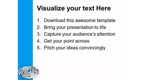 Choose The Right Way For Success PowerPoint Templates Ppt Backgrounds For Slides 0413