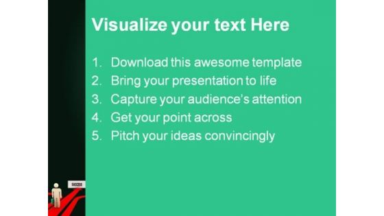 Choosing Way To Success Business PowerPoint Themes And PowerPoint Slides 0711