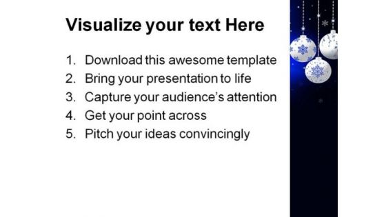 Christmas01 Festival PowerPoint Template 1010