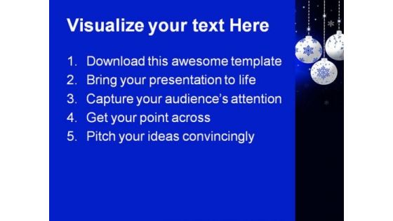 Christmas01 Festival PowerPoint Template 1010