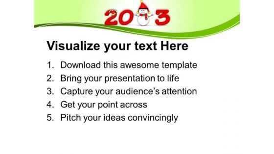 Christmas And New Year Theme Holidays PowerPoint Templates Ppt Backgrounds For Slides 1212