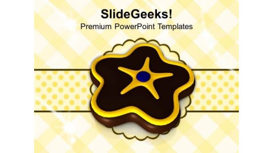 Christmas Cookie Holidays Festival PowerPoint Templates Ppt Backgrounds For Slides 1212