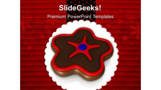 Christmas Cookies Celebration Holidays PowerPoint Templates Ppt Backgrounds For Slides 1212