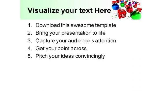 Christmas Discount Sales PowerPoint Themes And PowerPoint Slides 0611
