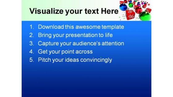 Christmas Discount Sales PowerPoint Themes And PowerPoint Slides 0611