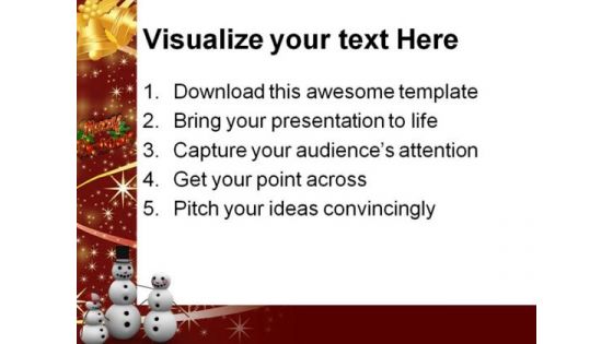 Christmas Family Events PowerPoint Themes And PowerPoint Slides 0411