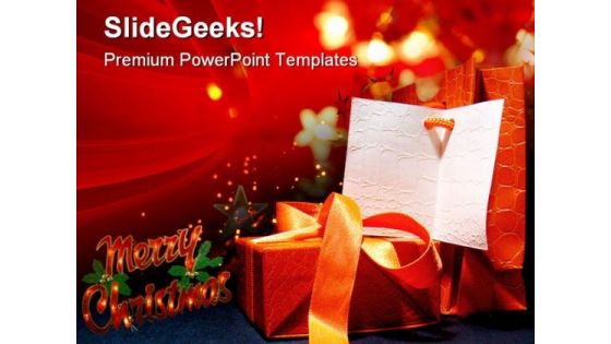 Christmas Gifts01 Festival PowerPoint Themes And PowerPoint Slides 0511