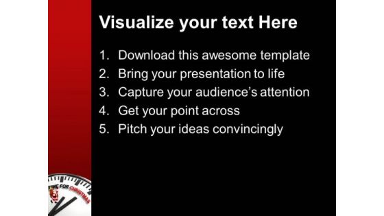 Christmas Party Festival PowerPoint Templates Ppt Backgrounds For Slides 1112
