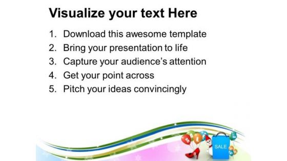 Christmas Sale Discounts Shopping PowerPoint Templates Ppt Backgrounds For Slides 1112