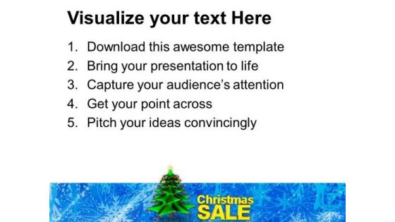 Christmas Sale Holidays Shopping PowerPoint Templates Ppt Backgrounds For Slides 1112