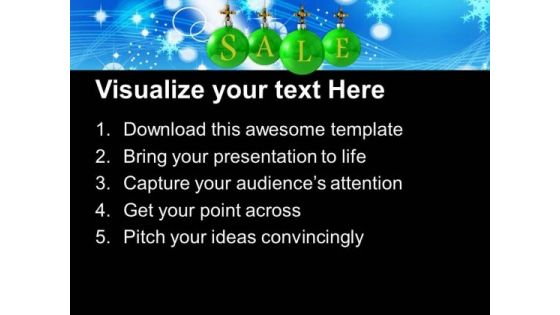 Christmas Sale Shopping PowerPoint Templates Ppt Backgrounds For Slides 1112