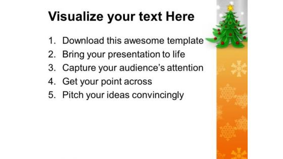Christmas Tree Decorations PowerPoint Templates Ppt Backgrounds For Slides 1112