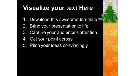 Christmas Tree Decorations PowerPoint Templates Ppt Backgrounds For Slides 1112