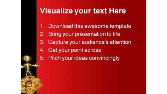 Christmas Tree With Presents Festival PowerPoint Themes And PowerPoint Slides 0411