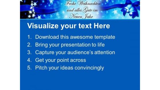 Christmas Wishes To All Your Loved Ones PowerPoint Templates Ppt Backgrounds For Slides 0613