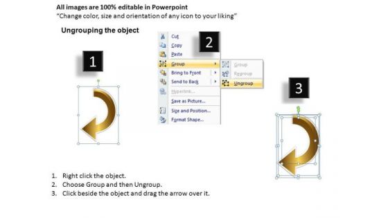 Circle Arrows 2 PowerPoint Slides And Ppt Diagram Templates