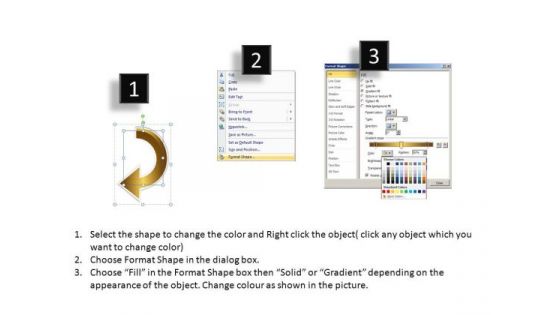 Circle Arrows 2 PowerPoint Slides And Ppt Diagram Templates