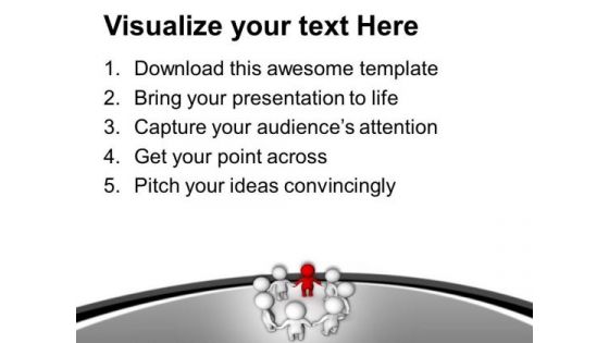 Circle Of Friends Is Good PowerPoint Templates Ppt Backgrounds For Slides 0613